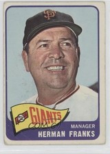 1965 Topps Herman Franks #32 00jz