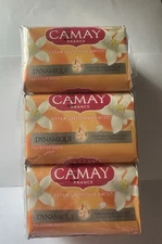 Camay France Beauty Bar Soap Dynamique Lot of 6 Unilever Vintage