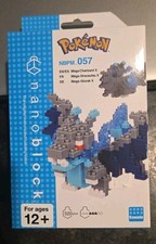 Nanoblock Pokemon Collection - Mega Charizard X Micro-Sized Block Set