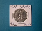 US COINS 1936 YEAR  LIBERTY HALF DOLLAR NICE SILVER COIN. — photo 1