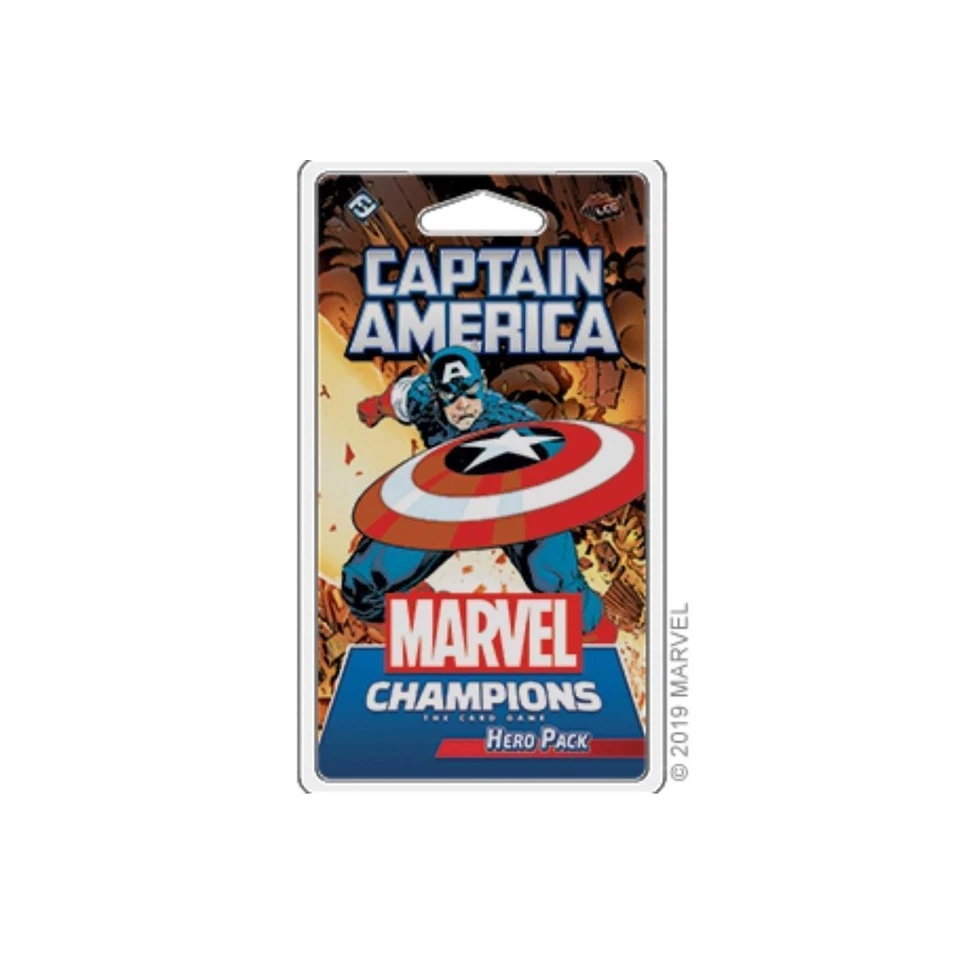 FANTASY FLIGHT GAMES FFGD2903 - Marvel Champions LCG: Captain America - Kartenspiel...