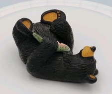Vtg Bearfoots Bears "Fuzz" Figurine Big Sky Carvers Jeff Flemming 0100/33803
