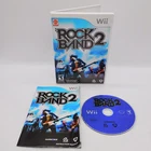 Rock Band 2 (Nintendo Wii, 2008) Complete w/ Manual, TESTED, Fast Free Ship