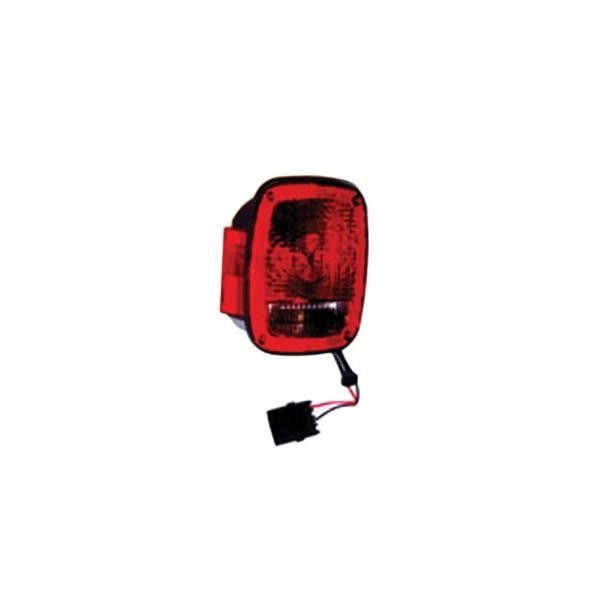 Feu arrière droit Jeep Wrangler YJ TJ 91-97 avec boîtier étanche noir