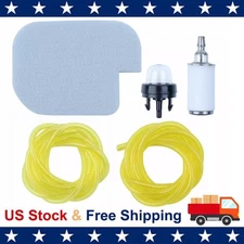 Air Fuel Filter Line Hose Primer Bulb Kit For Poulan P3314 P3416 PP3516 P3616 US