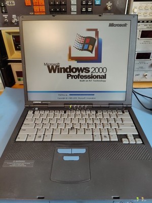 Vintage Compaq Armada M700 Laptop Pentium III 700 MHz 512 MB RAM Windows 2000
