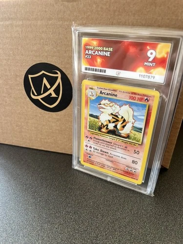 ACE 9 ARCANINE BASE SET 1999-2000 4th PRINT POP 10