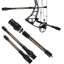 Archery 8" 10" 12" 15" 3K Carbon Stabilizer Weight Balance Bar Rod Compound Bow