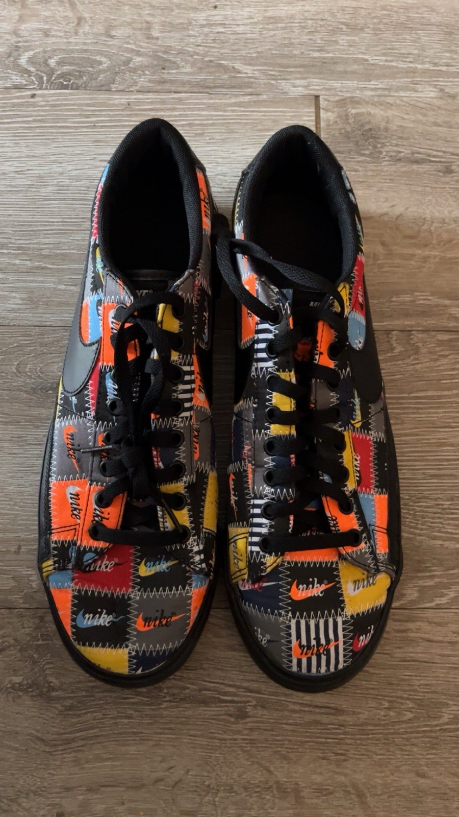 Nike Blazer Low Patchwork Embroidered Multicolor … - image 2