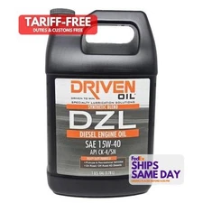 Driven Oil 30408, One Dzl 15W40 Diesel Engine Oil 1 Gallon Performance Parts