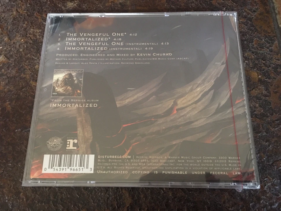 Disturbed -A Vengeful One CD. New Fully Sealed - Image 2 of 2