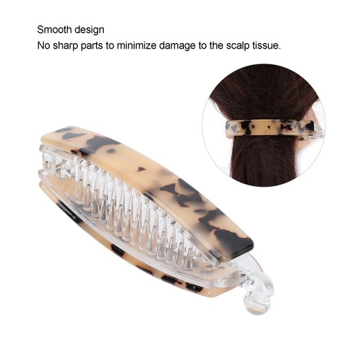 Hair Claw Banana Barrettes Hair Nonslip Clip Fashion Long Hair Styling Acces LVE - Bild 6 von 24