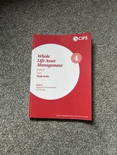 CIPS Level 4 L4M7 Whole Life Asset Management Study Guide