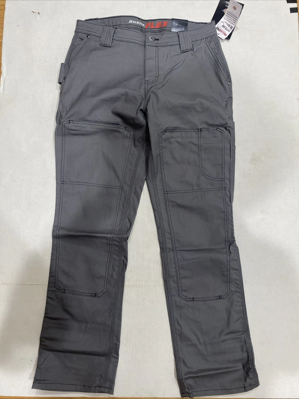Dickies Women's DuraTech Renegade Pant Flex Fabric Repel Pro - Gray FD085GY NWT