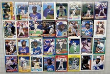 MOOKIE WILSON - Huge 32 card lot! ROOKIE! Topps-Bowman-Donruss+ METS-BLUE JAYS!