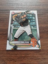 2025 BOWMAN PROSPECTS 1ST ONIL PEREZ SAN FRANCISCO GIANTS #BP-134