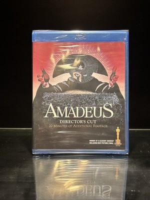 Amadeus (Blu-ray Disc, 2010, Directors Cut) New