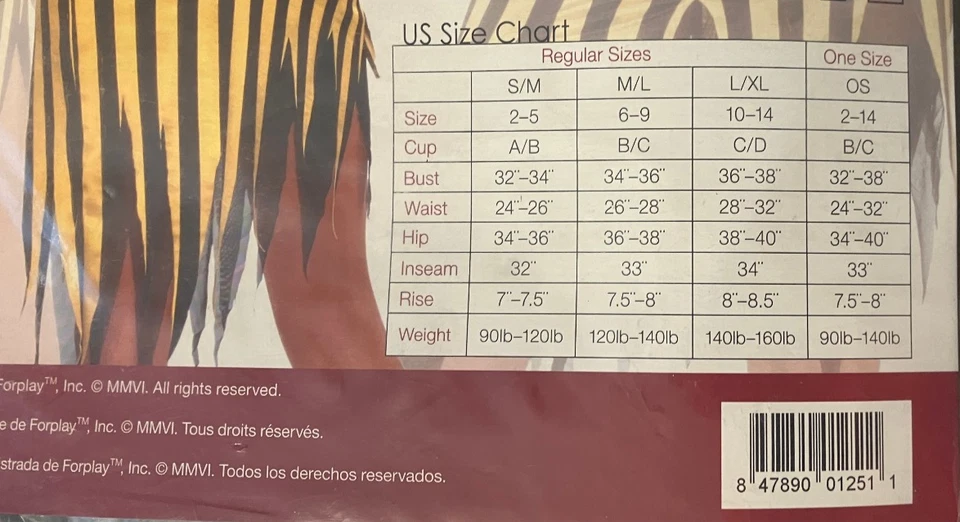 Disfraz de Capitán Pirata Sexy Forplay Halloween Talla: L/XL Foto 4 de 4