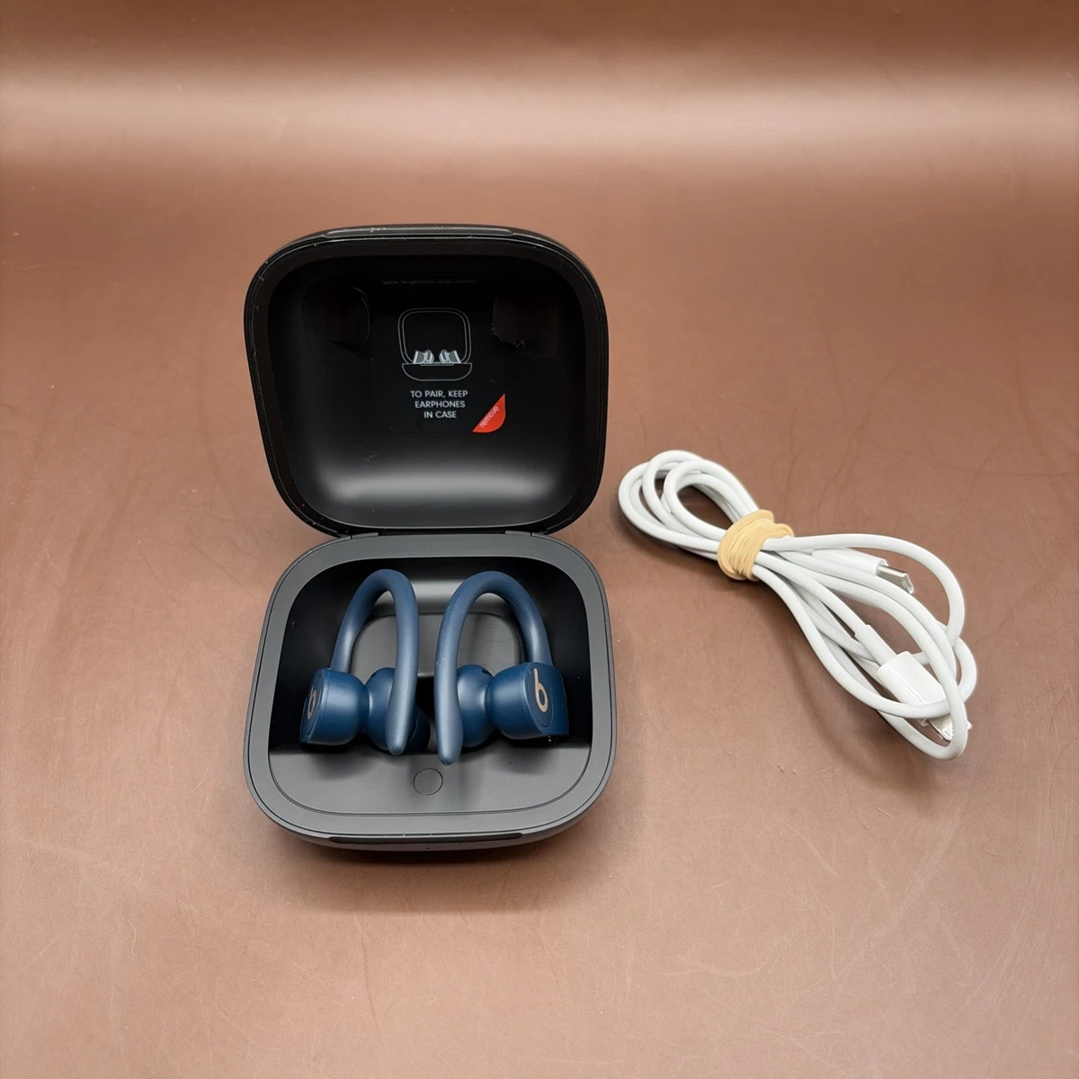 Beats by Dr. Dre Powerbeats Pro Blue Headphones for sale - eBay