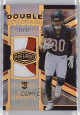 2023 Panini Plates & Patches Double Coverage Gold 29/55 Roschon Johnson 1b16