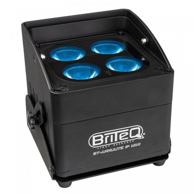Briteq BT-AKKULITE IP MINI Outdoor Akku LED Scheinwerfer 4 x 10 Watt RGBWA (