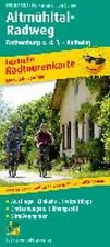 Radwanderkarte Altmühltal-Radweg, Rothenburg o. d. T. - Kelheim 1 : 50 000