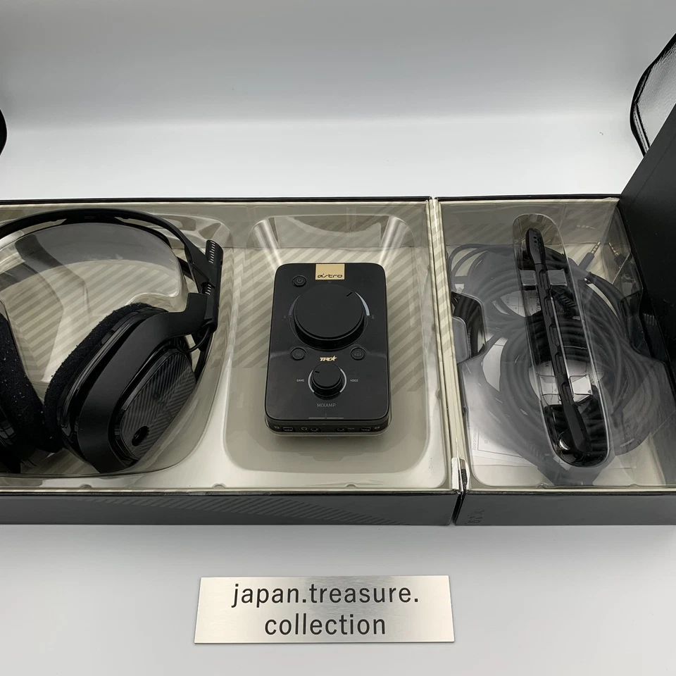 ASTRO A40 TR + Mixamp Pro Wired Gaming Headset PC/Mac/PS4 From Japan - Image 4 of 4