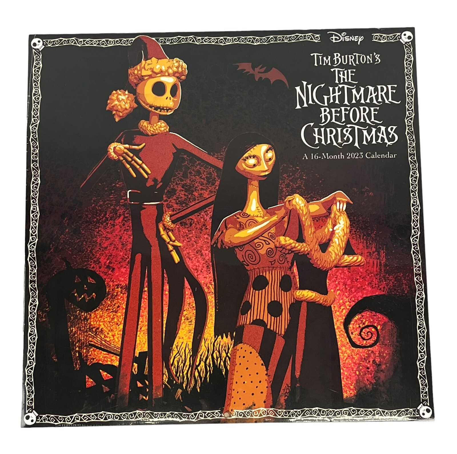 The Nightmare Before Christmas 2023 Wall Calendar 12” X 24” Sealed 16 Month  NEW | eBay