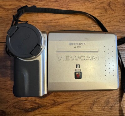 SHARP VL-EL480 ビデオカメラ 本体 動作品 SHARP Video8 VIEWCAM VL-EL480 動作品 SHARP Video8 VIEWCAM