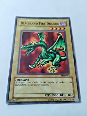 YuGiOh Blackland Fire Dragon Metal Raiders MRD-062 Unlimited Com