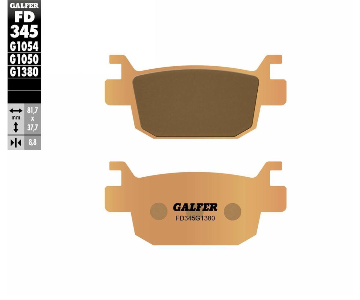 Galfer Rear Brake Pads HONDA SH SCOOPY 350i 2021 2024 FD345 | eBay