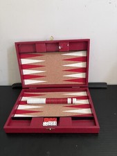 red-jc-penney-magnetic-backgammon-design-phillip-sweden-made-rare-red-color