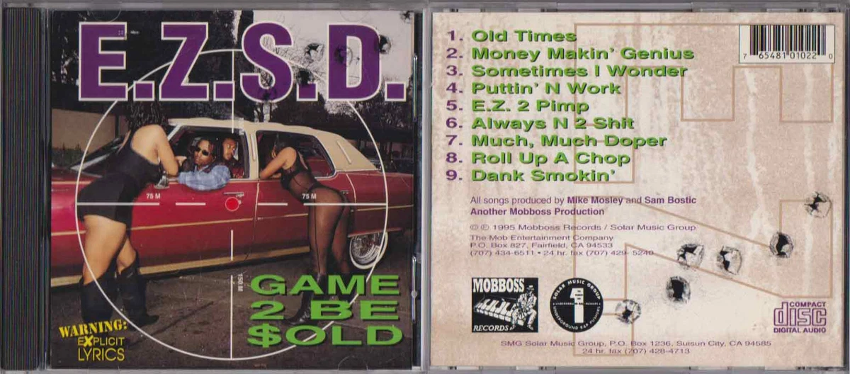 !@#$ E.Z.S.D. - Game 2 Be $old Cali Bay Rap G-Funk Skip Dog !@#$