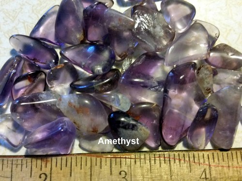 Tumbled Polished Stones, Jasper, Quartz, Amethyst, Agate, Sea Glass Assortment - Picture 3 of 7