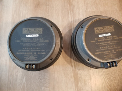 アルテック　ドライバー　299-8A PAIR ALTEC 299-8A HORN SPEAKER DRIVER 8 ohm ORIGINAL