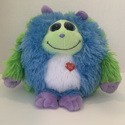Ty Monstaz BENNY Plush Blue Green Purple