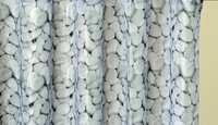 Duschvorhang Stein 180 X 200 Cm Textil Duschabtrennung Badewannenvorhang