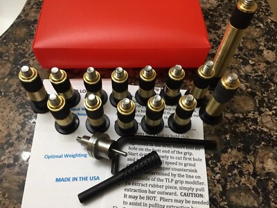 Tour Lock Pro (BLACK) 14-pc FullSet (10-20g,2-25g,1-30g,1-60g)w/Tools &Manual