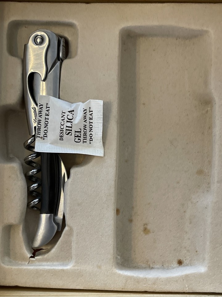 Trudeau Laguiole Waiter’s Corkscrew With Protective Pouch Sommelier