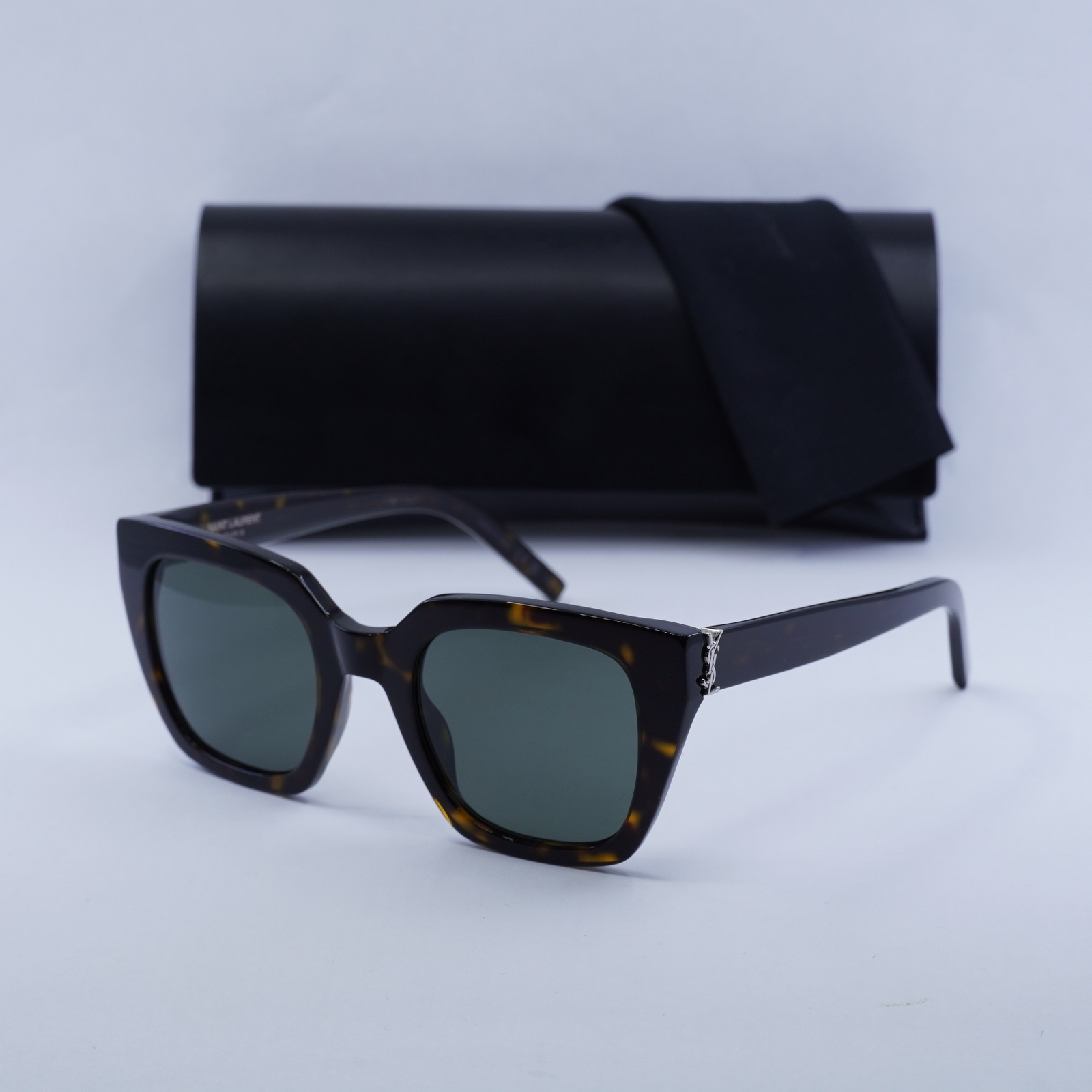 Occhiali da sole SAINT LAURENT SLM143 002 avana grigio 51 023 145 nuovi