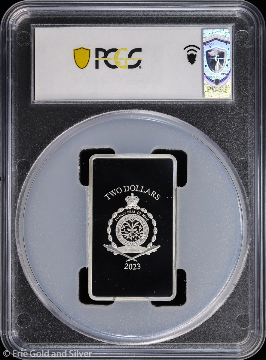 2023 $2 Niue 1 oz Silver Magic The Gathering 30th Anniv PCGS