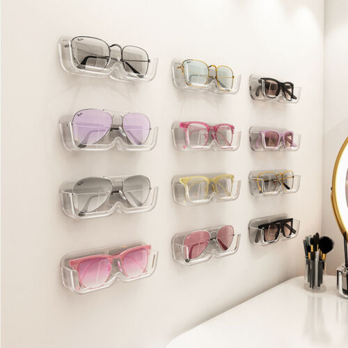 Wall-Mounted Reading Glasses Eyeglasses Holder Display Rack Sunglasses Organizer - Picture 1 of 12