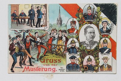 33570 AK Greeting From The Muster Marine Pioneer Cavalry Train Landstorm Infant