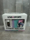 Love & Sports Fitness Tracker + 3 Resistance Bands. New.