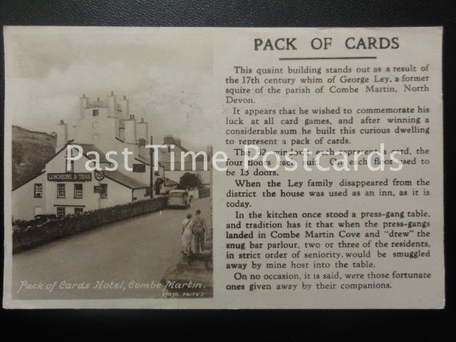 c1951 - Pack of Cards Hotel, Combe Martin | eBay UK