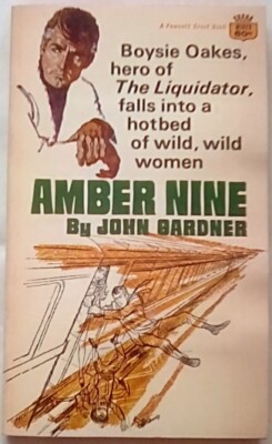 Amber Nine by John Gardner (1968, Paperback)
