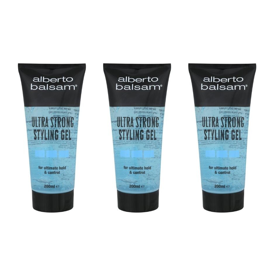 Alberto Balsam Hair Styling Gel Ultra Strong for Ultimate Hold and Control 200ml - Image 10