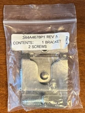 (4) MA-COM Harris Mic Microphone Holder Bracket Mount w/ Screws ~ 344A4678PI, P1