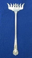 ** VINTAGE  ANCESTRY BY WEIDLICH ** STERLING  BACON FORK / SERVER ** NO MONO