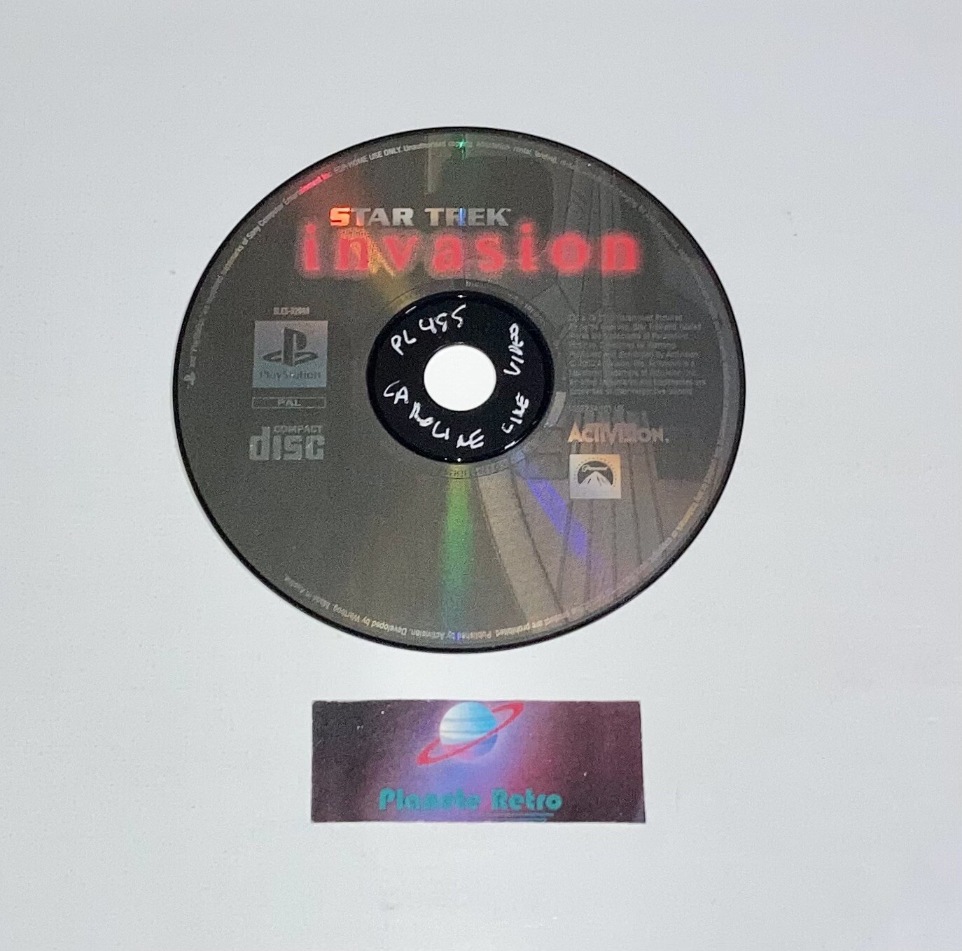 Star Trek Invasion - PS1 Loose Version PAL PlayStation Sony